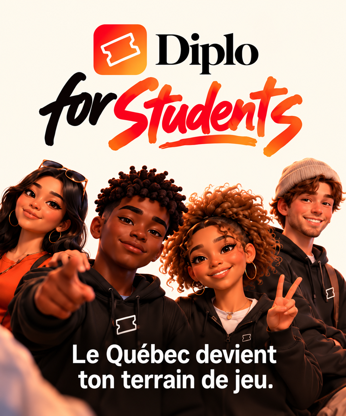 Affiche Diplo for Students